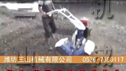 芋頭、草莓開溝起壟作業(yè) 